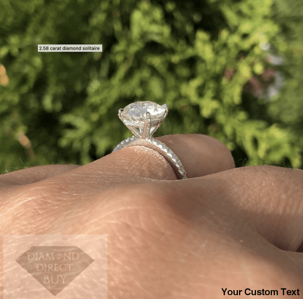 2.58 Carat Diamond Solitaire