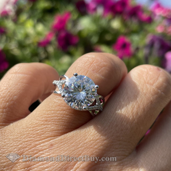 5.43 Carat Diamond Ring Engagement Rings