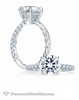 1.48 Ct A.jaffe Designer Gia Certified New Diamond Engagement Ring Rings