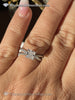 1.55 H Vvs2 Gia Cushion Twist Band Ring Engagement Rings