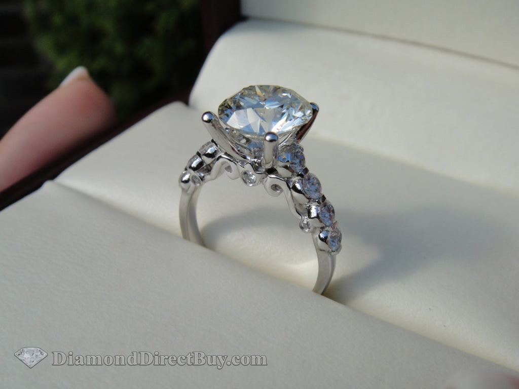 1.80 H Vs2 H&a Ct Ex Ideal Cut Engagement Rings