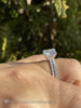 2.00 Pave Set With Double Prongs Engagement Rings