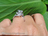 2.00 Unique Custom Twist Halo Setting Gia Ring Engagement Rings