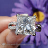 2.40 Carat Perfect Princess Diamond Ring Engagement Rings