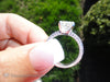 2.5 Ct Square Radiant Diamond Ring With A Center Gia Certified Engagement Rings