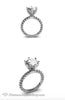 2.60Diamond Engagement Ring 2.oo I/vs1 Gia Center Engagement Rings