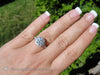 2.70 F Vs2 Halo Pave Ring Engagement Rings