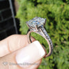 2.71 H Vs1 Gia Certified Platinum Solitaire Engagement Rings