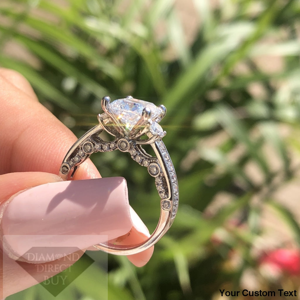 2.30 Cushion Diamond Ring Gia Certified Engagement Rings