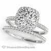 2.2 Carat Halo Ring With A 1.5 I Vs1 Gia Center Diamond Engagement Rings