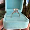 3.03 I /vs1 Triple Excellent Gia Certified Diamond Tiffany Solitaire Engagement Rings