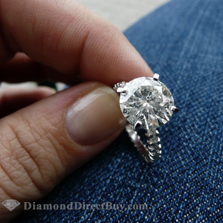 Sassy Swirl Diamond Bling Ring | Radiant Bay