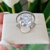6.03 Gia C3Ertified Triple Excellent Vs1 Diamond Ring Engagement Rings