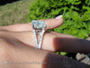 4.5 Radiant Cut Split Shank Engagement Ring -Lg Engagement Rings