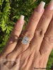 4 Ct Pave Set Yellow Gold Moissanite Cushion Engeagement Ring Engagement Rings