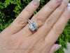 6.00 Ct Set With Matching Band 5.ct Gia Cushion Center Engagement Rings