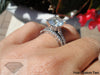 7 Carat Platinum Set With 5 Gia Triple Excellent Center Engagement Rings