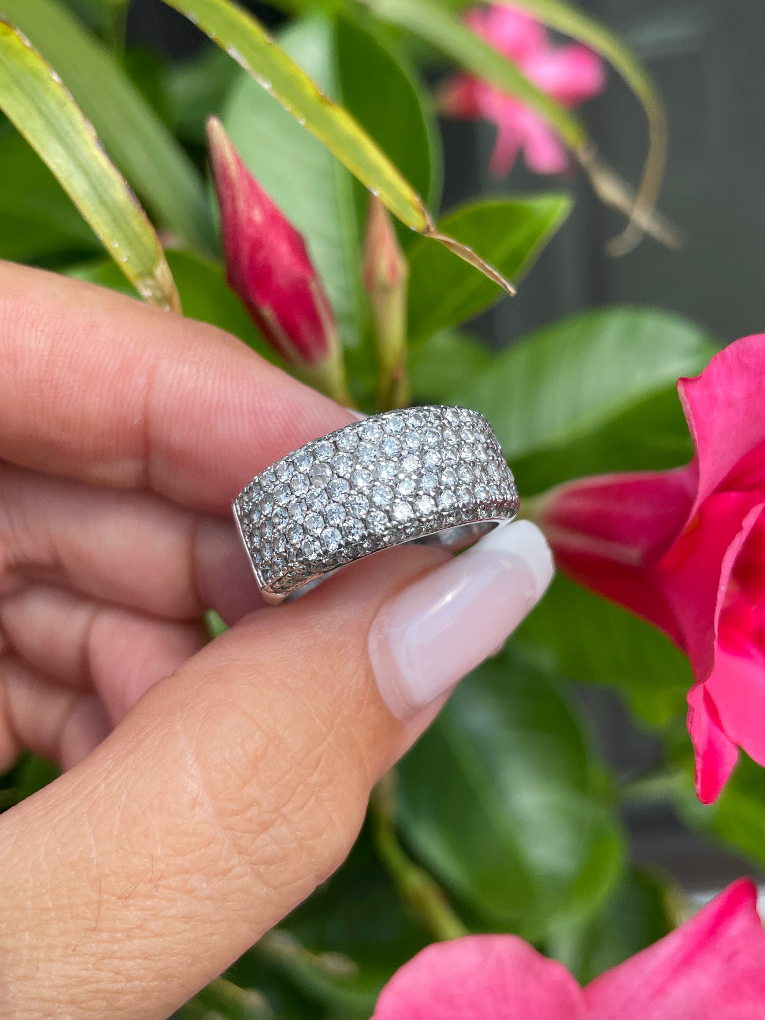 2.00 Carat diamond band