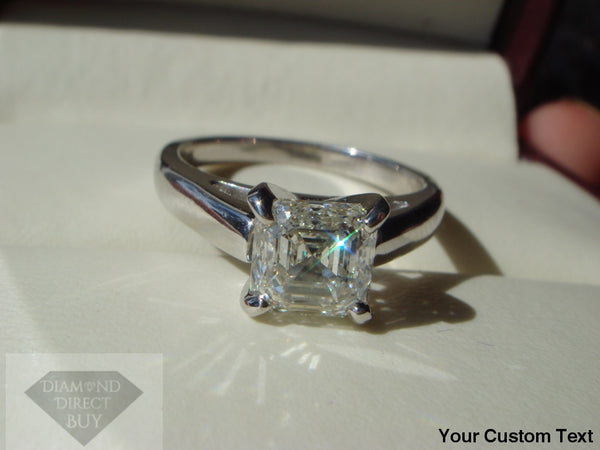 1.40 Accher Cut H Vs2 Egl-Usa Engagement Rings