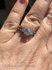 Authentic Platinum Set With A 1.20 F Vs1 Center Wow ! Engagement Rings
