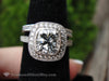 Beautiful Bazel Set Wedding Engagement Rings