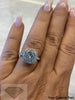 3.00 Halo Cushion Diamond Ring Engagement Rings