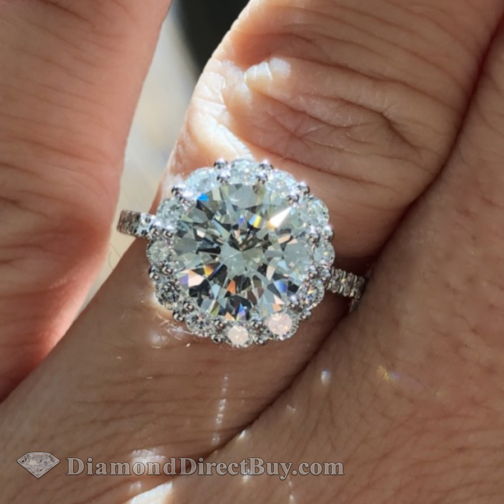 Used diamond engagement online rings