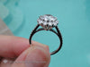 Brand New 2.70 Halo Engagement Ring 2 Ct I /vs1 Gia Center Gorgeous !!! Rings