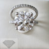 Brand New 6.03 Platinum Diamond Ring & Band __Save Thousands Engagement Rings