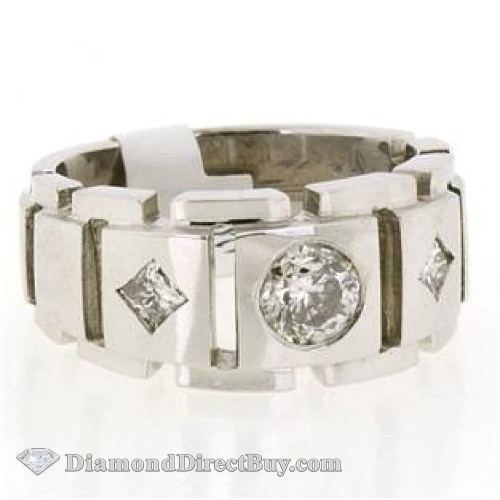 Men Wedding Ring 0.40 Carat Mens Rings