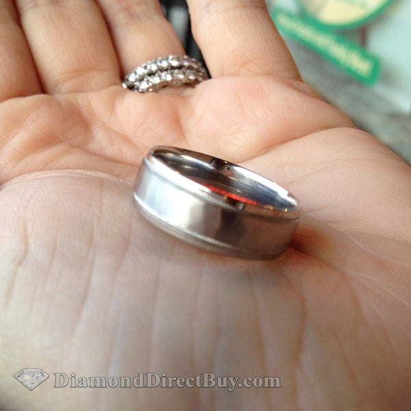 Mens Wedding Band Rings