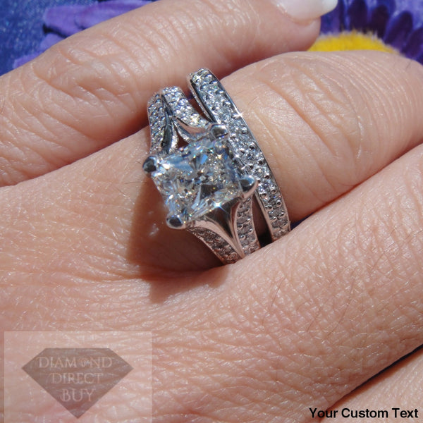 A. Jaffe Ring radiant center 