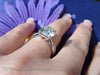Platinum Solitaire With Wedding Abnd Engagement Rings