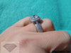 Ritani 3 Band Halo Ring With A 2 Carat I/vs1 Gia Center Engagement Rings