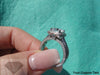 Ritani Diamond Ring With A 2 Ct Gia Certified I / Vs1 Round Center Engagement Rings