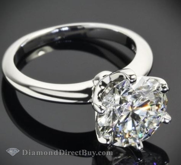 Stunning Platinum Solitaire 2.00I Vs1 Engagement Rings
