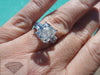 Three Ring Set 4.50 Total Carat Weight With 3.50 H Vs1 Center Engagement Rings