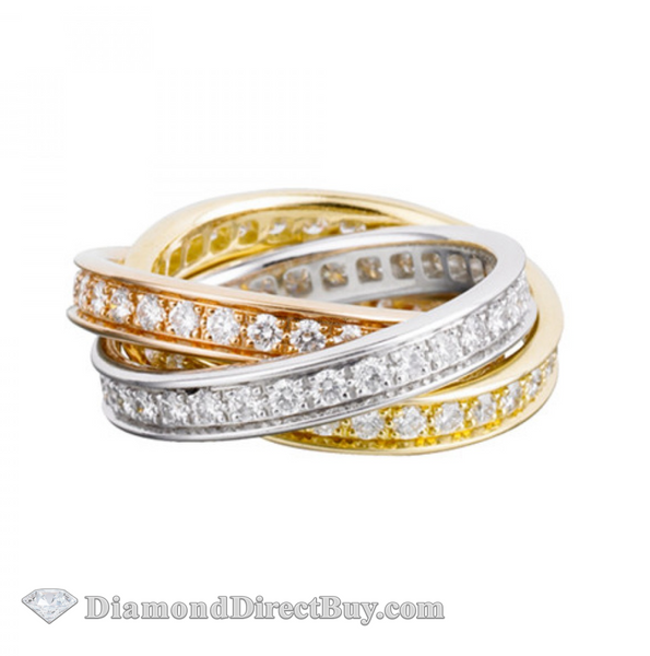 Trio Color Eternity Band Combo
