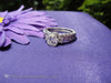 Vintage Platinum Tacori Setting With Free Wedding Band Engagement Rings